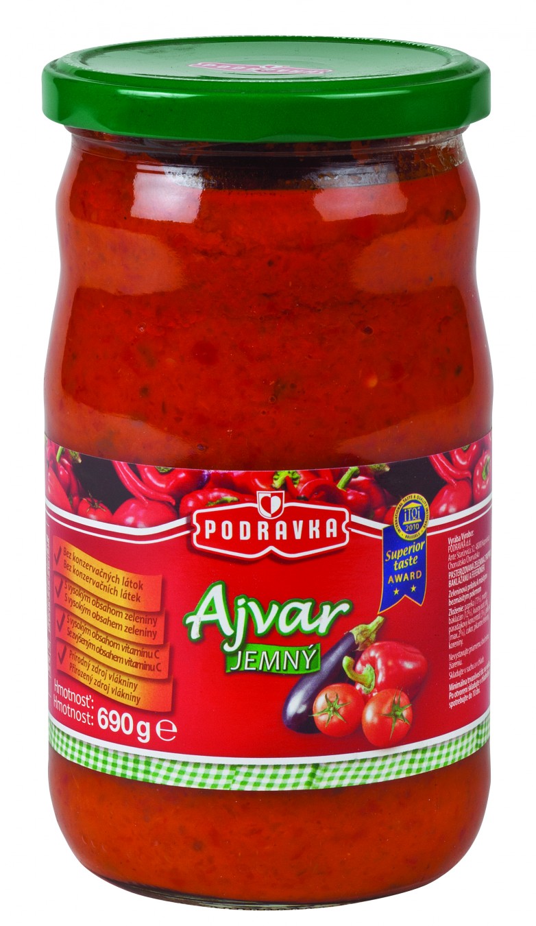 Podravka Ajvar jemný 690 g