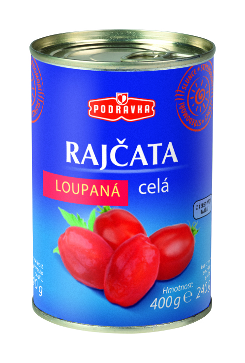 Podravka Rajčata loupaná celá 400 g