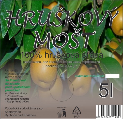 Hruškový mošt