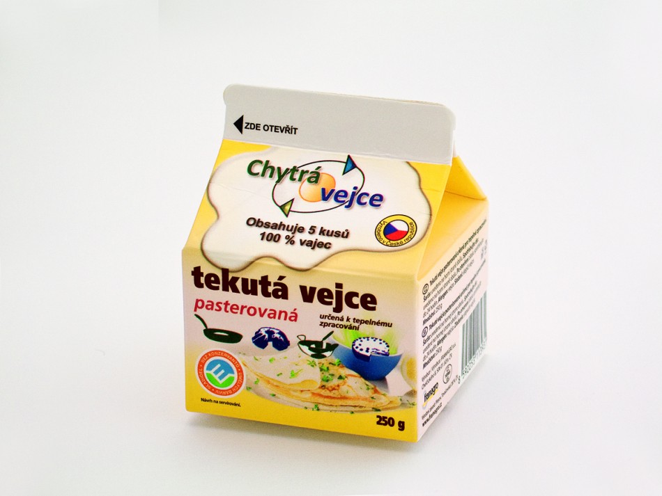 Chytrá vejce -Tekutá vejce 250 ml (elopak)